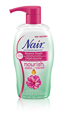 Nair™ nourish™ Shower Power™ with Japanese Cherry Blossom & 100% Naturally Sourced Rice Bran Oil