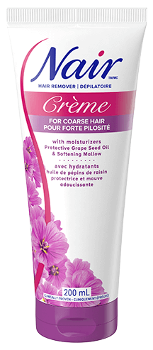Nair™ Crème for Coarse Hair with Moisturizing Grape Seed Oil & Softening Mallow